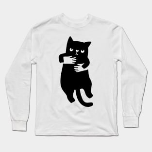 hold your cat design Long Sleeve T-Shirt